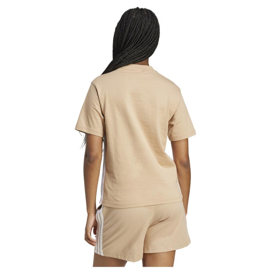Adidas Γυναικεία κοντομάνικη μπλούζα Essentials 3-Stripes Single Jersey Tee Adidas Γυναικεία κοντομάνικη μπλούζα Essentials 3-Stripes Single Jersey Tee